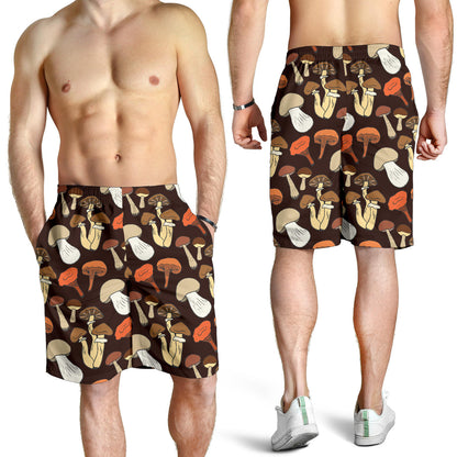 Mushroom Pattern Print Design A05 Mens Shorts