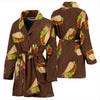 Taco Pattern Print Design TC08 Women Bathrobe