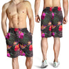 Hibiscus Pattern Print Design HB014 Mens Shorts