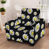 Daisy Pattern Print Design DS01 Armchair Slipcover