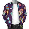 Hawaiian Themed Pattern Print Design H024 Men Bomber Jacket