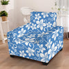 Hibiscus Pattern Print Design HB09 Armchair Slipcover