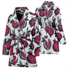 Pomegranate Pattern Print Design PG01 Women Bathrobe