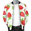Strawberry Pattern Print Design SB07 Men Bomber Jacket