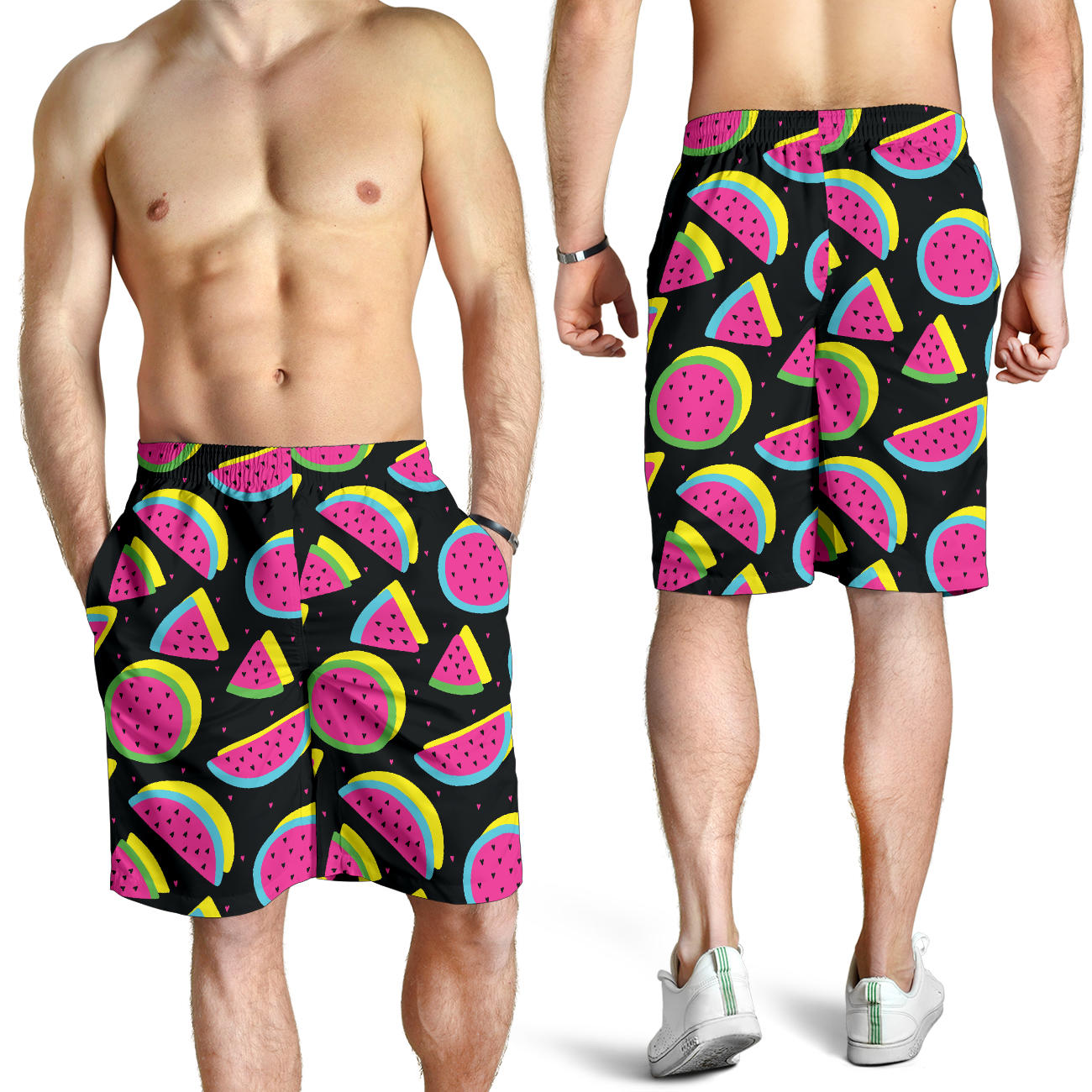 Watermelon Pattern Print Design WM07 Mens Shorts