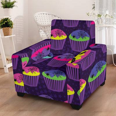 CupCake Halloween Armchair Slipcover