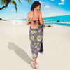 Daisy Pattern Print Design DS011 Sarong Pareo Wrap