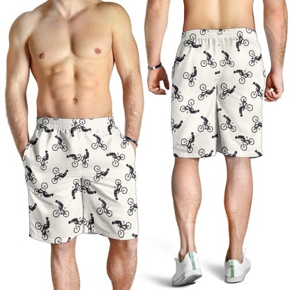 Mountain bike Pattern Print Design 01 Mens Shorts
