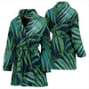 Tropical Flower Pattern Print Design TF011 Women Bathrobe