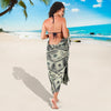 Dollar Pattern Print Design DO02 Sarong Pareo Wrap