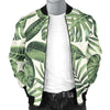 Palm Leaves Pattern Print Design PL014 Men Bomber Jacket