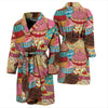 Cupcake Pattern Print Design CP01 Men Bathrobe