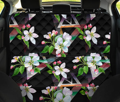 Apple Blossom Pattern Print Design AB07 Rear Dog  Seat Cover