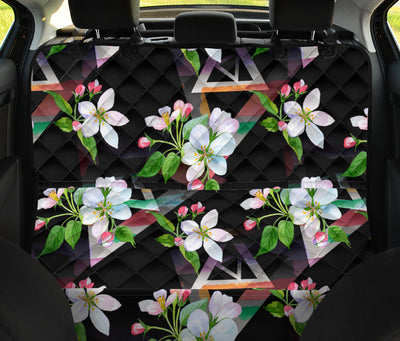 Apple Blossom Pattern Print Design AB07 Rear Dog  Seat Cover