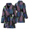 Pineapple Pattern Print Design PP04 Women Bathrobe