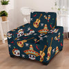 sugar skull Mexican Armchair Slipcover