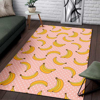 Banana Pattern Print Design BA06 Area Rugs