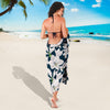 Amaryllis Pattern Print Design AL02 Sarong Pareo Wrap