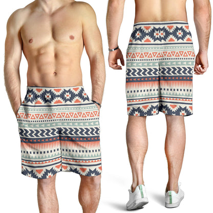 Tribal Aztec vintage pattern Mens Shorts