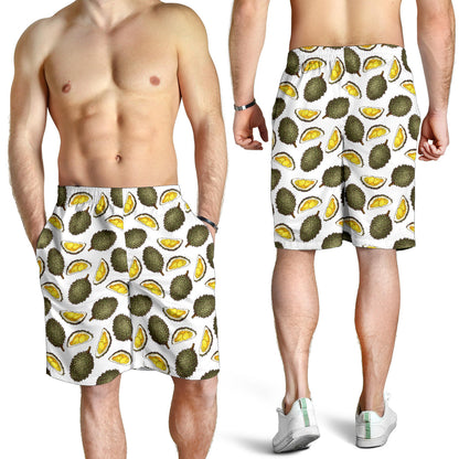 Durian Pattern Print Design DR03 Mens Shorts