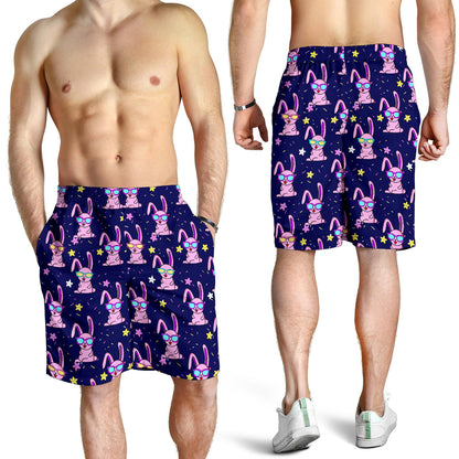 Rabbit Baby Pattern Print Design RB015 Mens Shorts