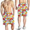 Daisy Pattern Print Design DS05 Mens Shorts