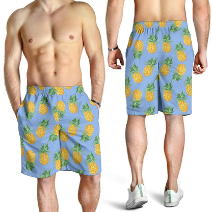 Pineapple Pattern Print Design A04 Mens Shorts
