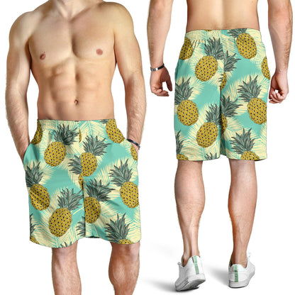 Pineapple Pattern Print Design PP03 Mens Shorts