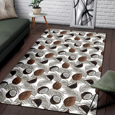 Coconut Pattern Print Design CN03 Area Rugs