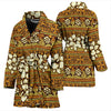 Hawaiian Themed Pattern Print Design H015 Women Bathrobe