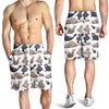 Sea Lion Pattern Print Design 02 Mens Shorts