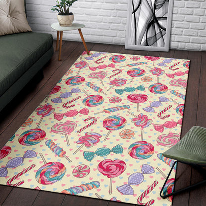 Candy Pattern Print Design CA04 Area Rugs