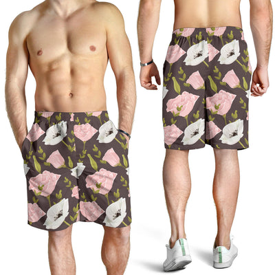 Anemone Pattern Print Design AM011 Mens Shorts