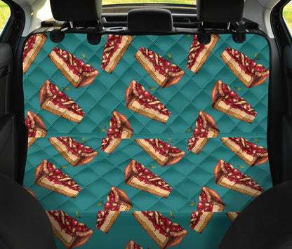 Cheesecake Cherry Pattern Print Design CK03 Rear Dog  Seat Cover