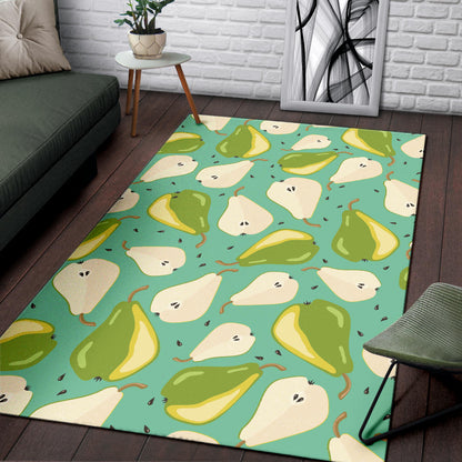 Pear Pattern Print Design PE04 Area Rugs