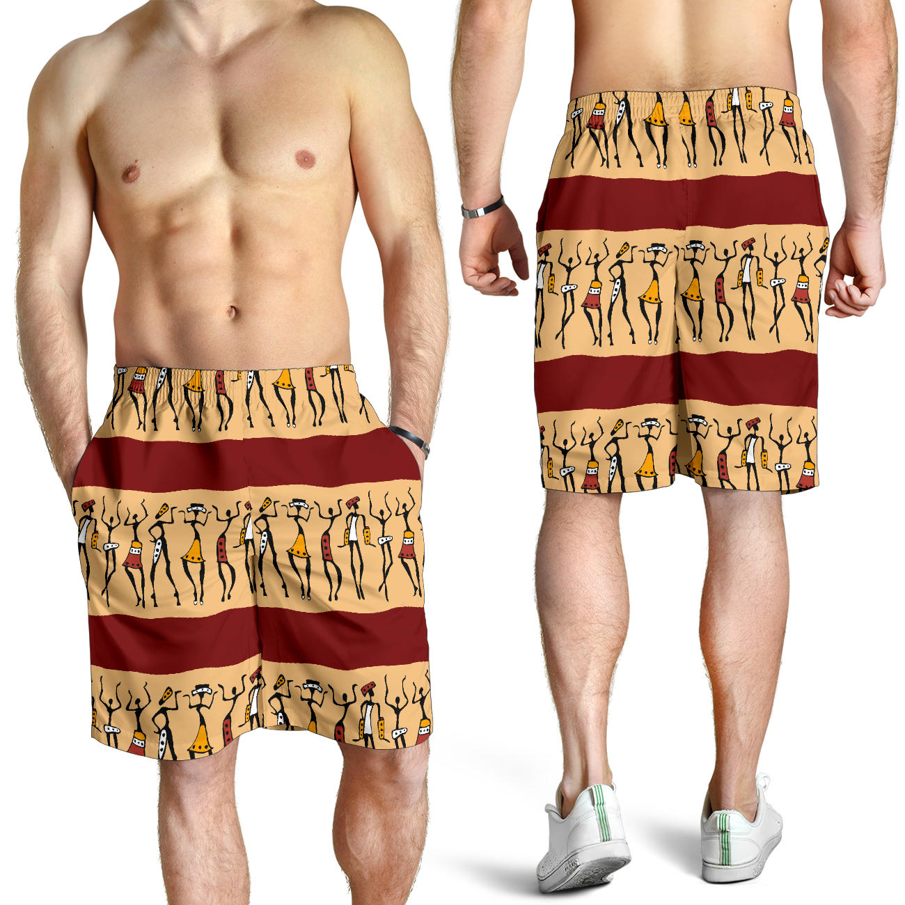 African People Mens Shorts
