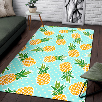 Pineapple Pattern Print Design PP01 Area Rugs
