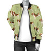 Beagle Pattern Print Design 07 Women's Bomber Jacket