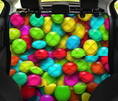 Candy Pattern Print Design CA03 Rear Dog  Seat Cover