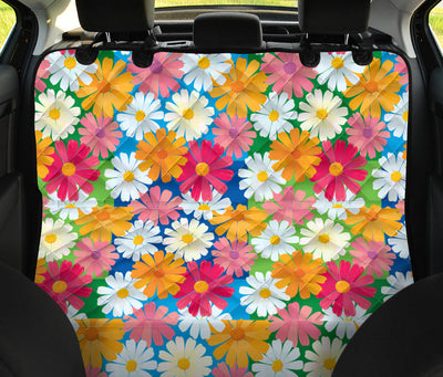 Daisy Pattern Print Design DS05 Rear Dog  Seat Cover