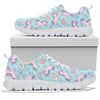 Donut Unicorn Pattern Print Design DN016 Sneakers White Bottom Shoes