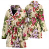 Summer Floral Pattern Print Design SF08 Women Bathrobe