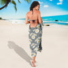 Daisy Pattern Print Design DS09 Sarong Pareo Wrap