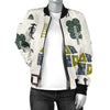 Agricultural Farm Print Design 01 Women's Bomber Jacket