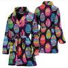 Easter Eggs Pattern Print Design RB08 Women Bathrobe