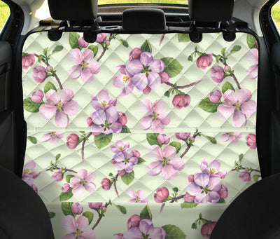 Apple Blossom Pattern Print Design AB05 Rear Dog  Seat Cover