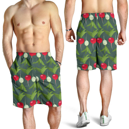 Radish Pattern Print Design A03 Mens Shorts