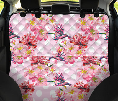 Bird Of Paradise Pattern Print Design BOP011 Rear Dog  Seat Cover