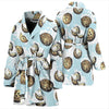 Coconut Pattern Print Design CN01 Women Bathrobe