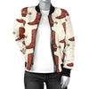 Cowboy Pattern Print Design 06 Women's Bomber Jacket